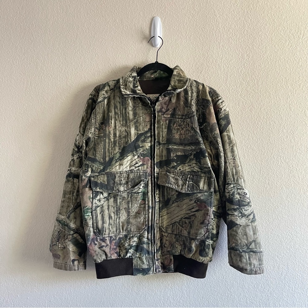 Redhead for Her Layered Camouflage Camo Hunting Bomber Jacket Women's Medium